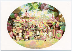 グッズ－笹倉鉄平ポストカードセット「夢の解放」～笹倉鉄平ちいさな絵画館